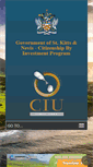Mobile Screenshot of ciu.gov.kn