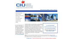 Desktop Screenshot of ciu.ca