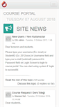 Mobile Screenshot of moodle.ciu.edu.tr